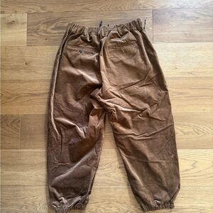 Haight (Japanese) Brown Corduroy Joggers for Men